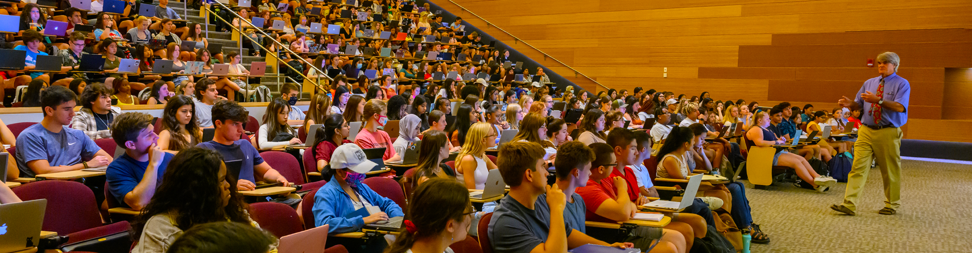 students in lecture hall